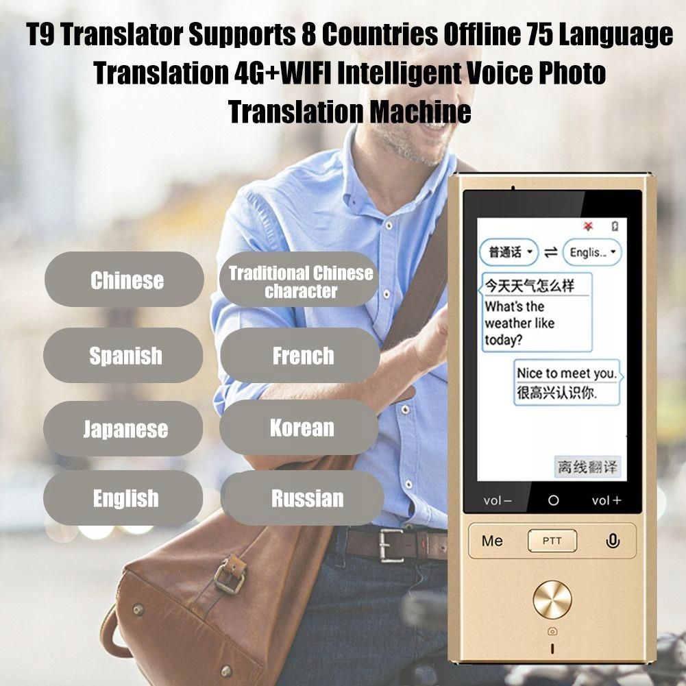 Najlepszy Translator Mowy -75 Języków Gsm/Wifi/Blu - zdjęcie 10 Najlepszy Translator Mowy -75 Języków Gsm/Wifi/Blu