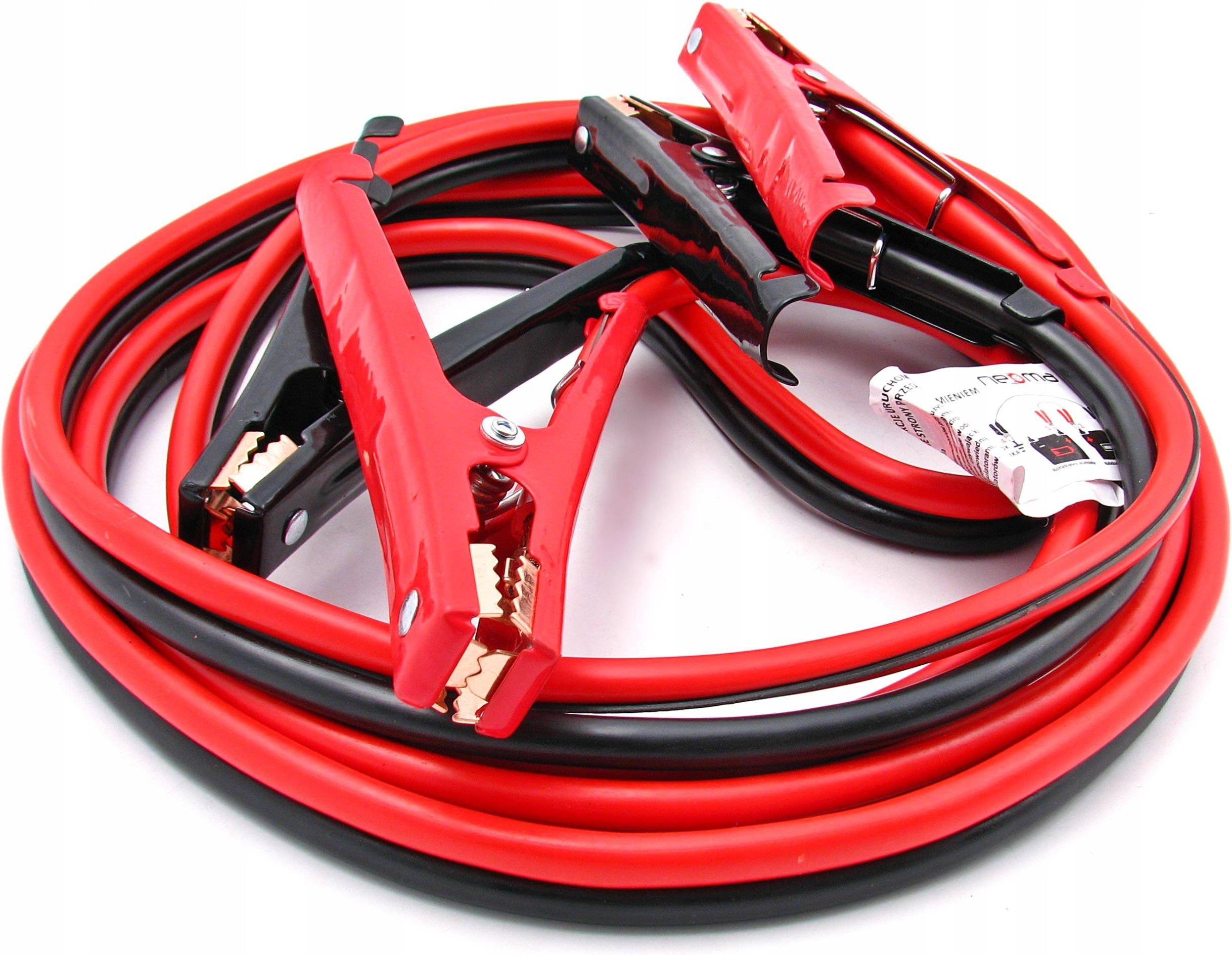 Neoma Kable Przewody Rozruchowe 800A 4 Metry 4M 2X4 16Mm - zdjęcie 2 Neoma Kable Przewody Rozruchowe 800A 4 Metry 4M 2X4 16Mm