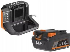 Zdjęcie Aeg Ładowarka Bl18S Plus Akumulator L1840S 4Ah - Zduny