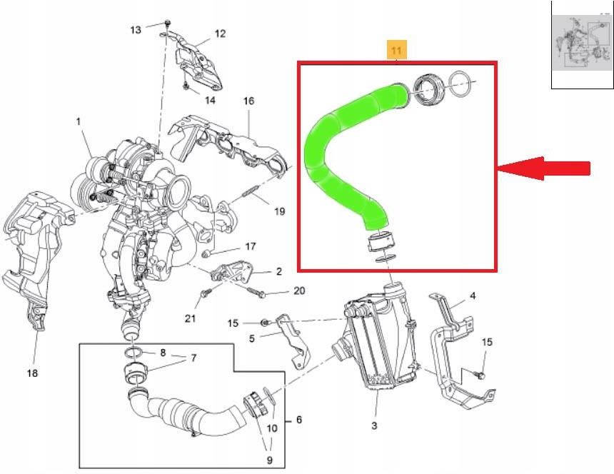 Turborury Przewód Turbo Opel Insignia B 2 0 Cdti 39155304 - Opinie i ...