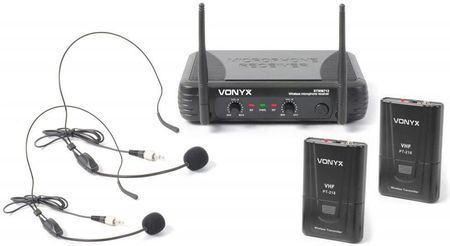 Vonyx Zestaw Nagłownych Mikrofonów Bezprzewodowych Stwm712H