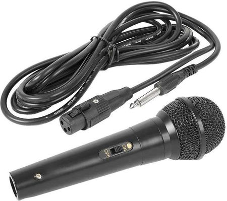 Fenton Dm100 Czarny Mikrofon Dynamiczny Do Karaoke I Dj-Ów M.In.