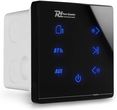 Wzmacniacz audio Powerline A100B do montażu ściennego BT czarny