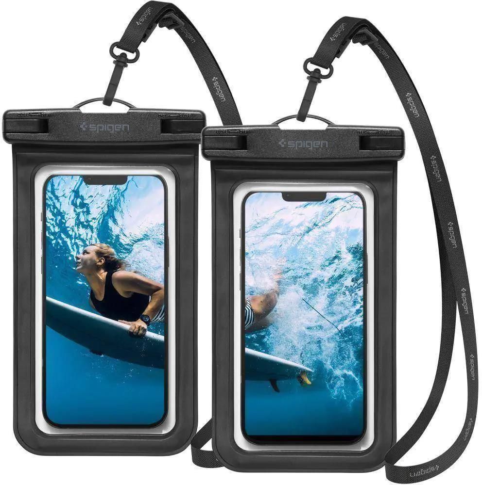 Etui Spigen A601 Universal Waterproof Case 2-pack czarne - Etui na ...