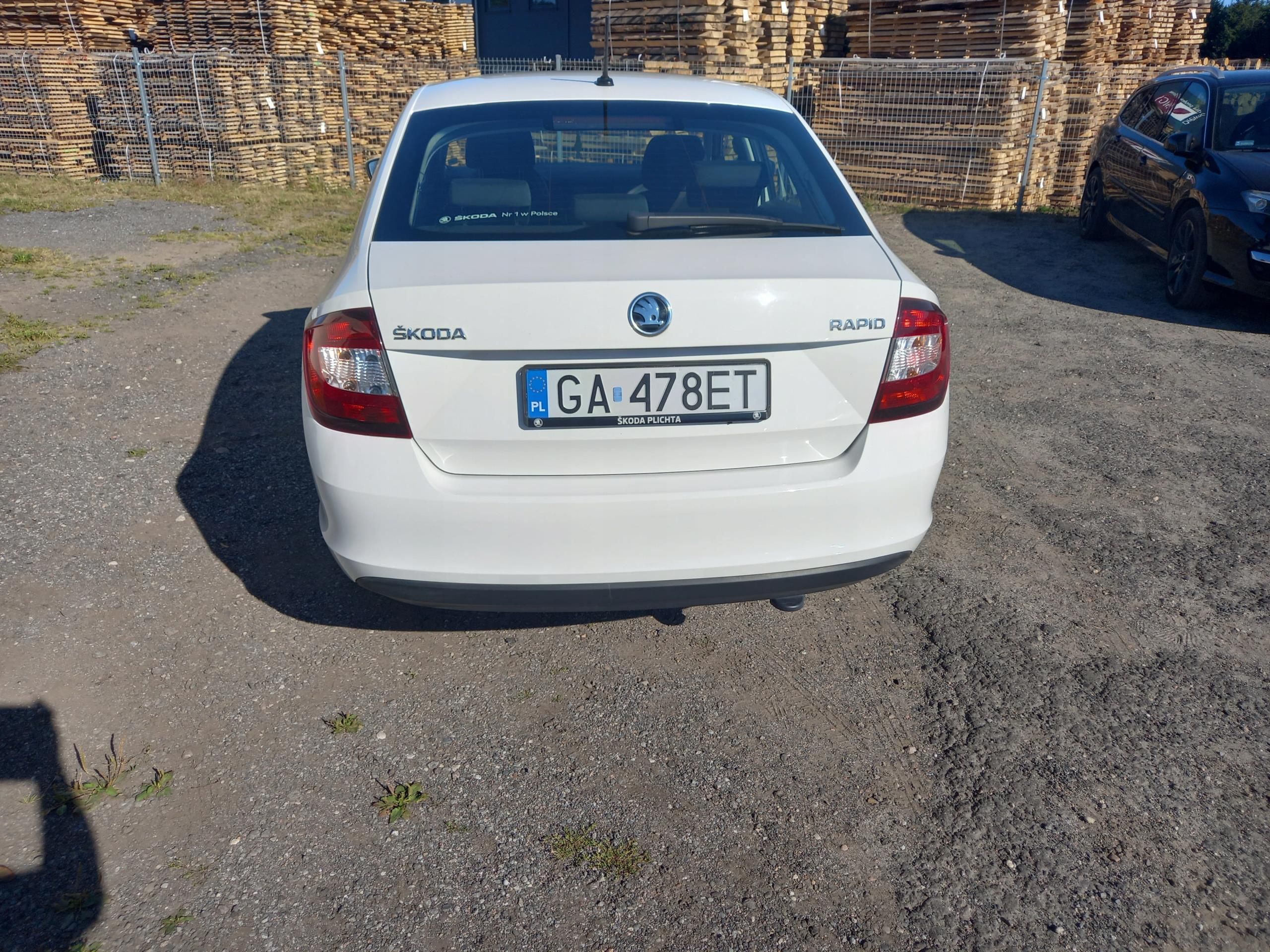 Ladekantenschutz Skoda Rapid Spaceback (NH1) Edelstahl Gebürstet