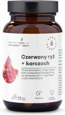 Zdjęcie Aura Herbals Czerwony Ryż + Karczoch Ekstrakt 4:1 60 Kaps. - Sierpc