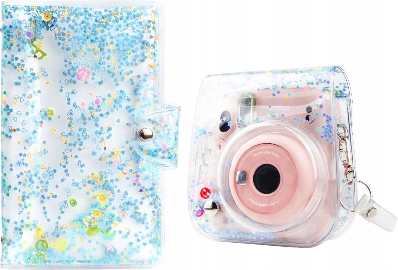 Futerał Etui Fuji Instax Mini 11 + Album Na 96 Zdjęć / Rumianki -  Loveinstant