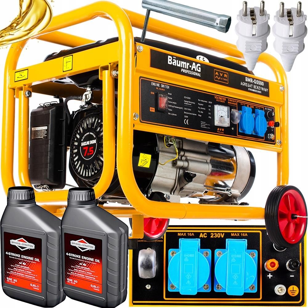 Generator prądu BaumrAg BMRG5500 Opinie i ceny na Ceneo.pl
