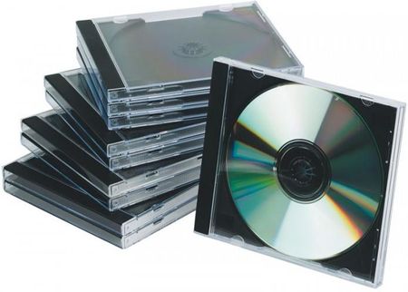 Connect CD Jewel Cases 10 pieces Black (KF02209)