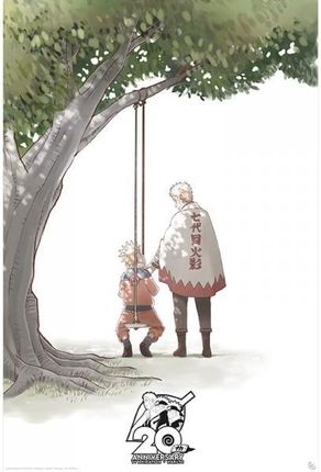 NARUTO SHIPPUDEN - Poster 20 years anniversary (91.5x61)