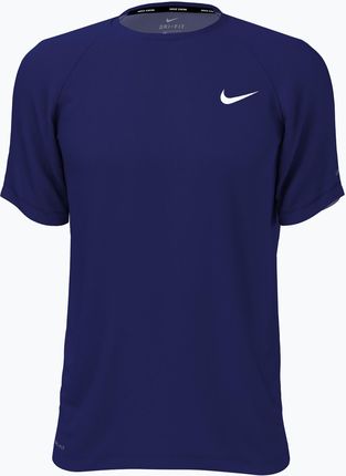 Nike T-Shirt Treningowy Męski Ring Logo Granatowy Nessa586 5059436590970