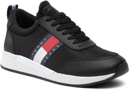 Tommy Jeans Sneakersy Flexi Runner Wmn EN0EN01789 Czarny