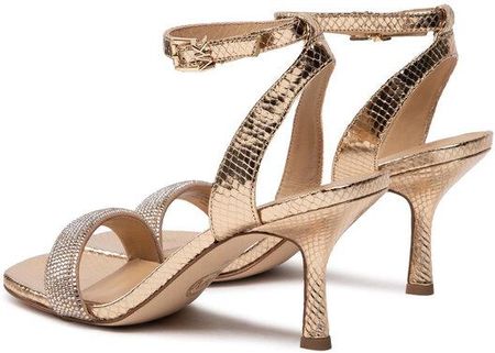 MICHAEL Michael Kors Sandały Carrie Sandal 40T2CEMS1M Złoty Ceny