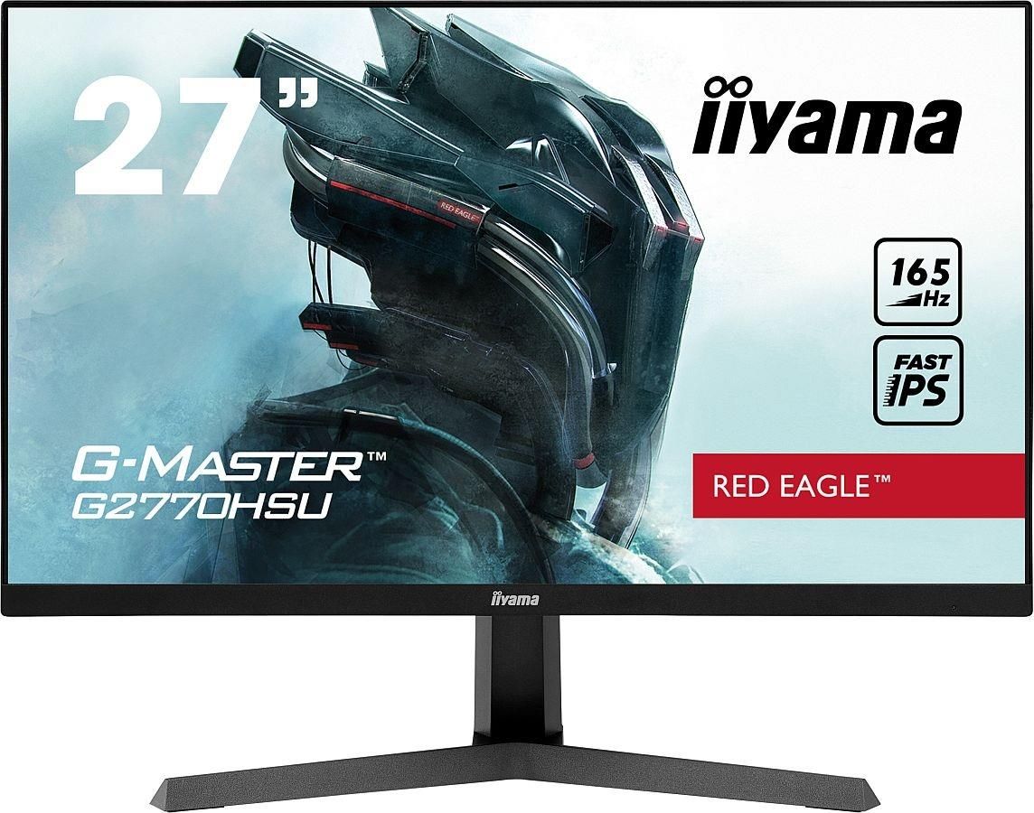 iiyama G-MASTER GB2770HSUブラック27インチ iiyama G-Master GB2770HSU-B6 Red Eagle - Monitory LED 27