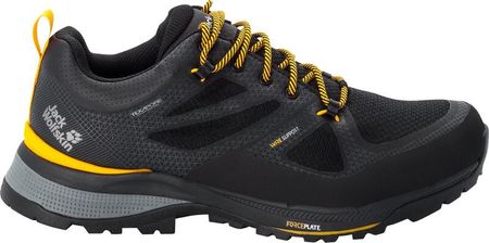 Jack Wolfskin Force Striker Texapore Low Shoes Men Czarny 42 40388436055080