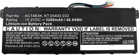 Microbattery Bateria Laptop Battery for Acer  (MBXACBA0043)