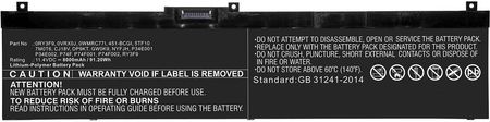 Coreparts Battery for DELL (MBXDEBA0217)