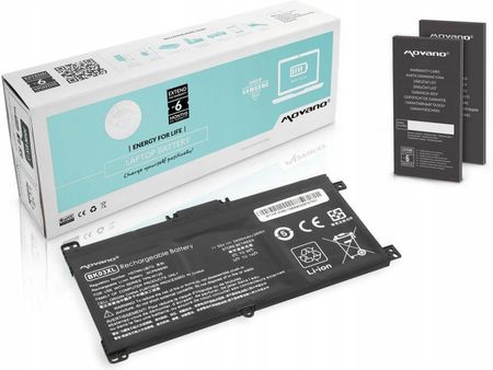 Movano Bateria BK03XL TPN-W125 do Hp Pavilion x360 14-BA (BTHPX36014BA)