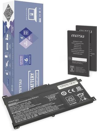 Mitsu Bateria BK03XL 916366541 do Hp Pavilion x360 14-BA (BCHPX36014BA)