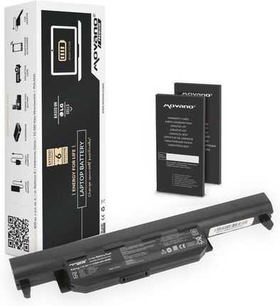 Movano Bateria Premium do Asus A55, K45, K55 (BZASK55)