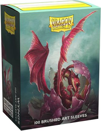 Arcane Tinmen Dragon Shield Brushed Art Baby Dragon Wyngs (100)