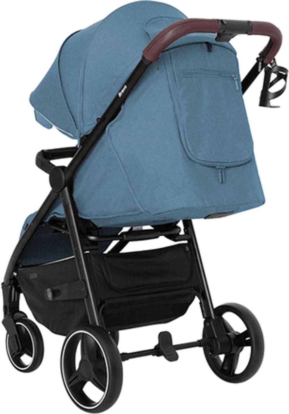 Wózek Carrello Bravo Plus Black Chrome Horizon Blue Spacerowy - Ceny i ...