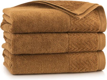 Zwoltex Ręcznik Toscana 50X90 Brązowy 30444