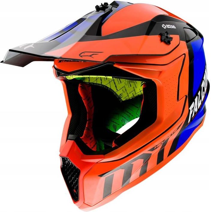 Kask motocyklowy Mt Cross Atv Helmets Falcon Ktm Six Days M Opinie i
