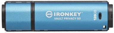 Kingston 128GB IronKey Vault Privacy 50 256bit Encryption 