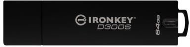 Kingston 64GB IronKey D300S FIPS 140-2 Level 3 AES 256 XTS 