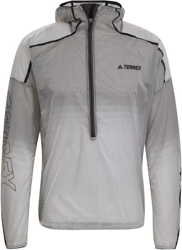 Adidas Terrex Agravic Windweave Pro Windbreaker Jacket Men Szary BiaÅy H11748A0Vos - Ceny i 