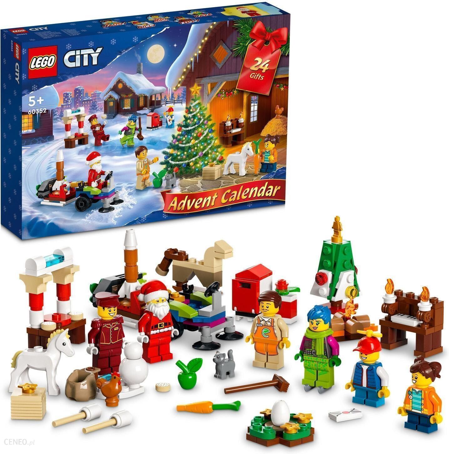 LEGO City 60352 Kalendarz adwentowy ceny i opinie Ceneo.pl