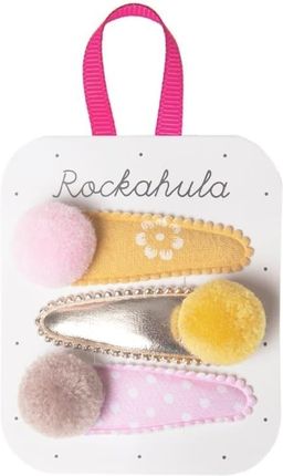 Rockahula Kids - 3 spinki do włosów Magical Forest Pom Pom Clips