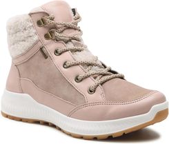 Tommy Hilfiger wiśniowe/bordowe buty skórzane Cozy Warmlined Leath 