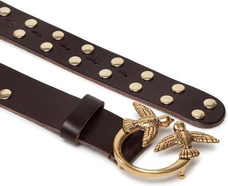 ベルト PINKO FW25 Engraved plaque belt (104038A23S Z99W) Pinko Pasek Damski Love Puzzle Belt H3 20222 PLT01 1H2146