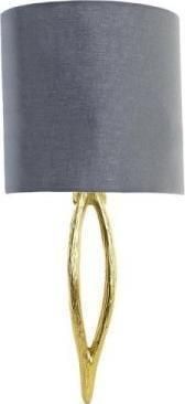Dkd Home Decor Lampa ścienna Złoty Metal Poliester 220 V 50 W (30 16 60 cm) 