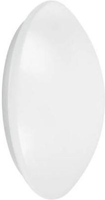 Plafon LED czujnikiem mikrofalowym okrągły 28,5cm 13W b.neutralna 4000K CIRCULAR biały klosz mleczny 
