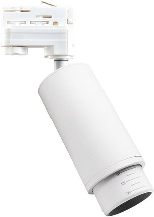 Eko-Light Lampa do szynoprzewodu biała MICA ZOOM 1xGU10 3-fazowa (EKO0016)