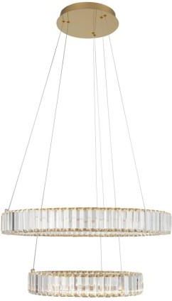 Delighting Kryształowa nowoczesna podwójna lampa Aurelia (9333077)