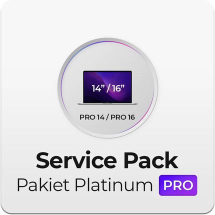 Service Pack - Pakiet Platinum Pro 4Y Do Apple Macbook Pro 14 I Pro 16