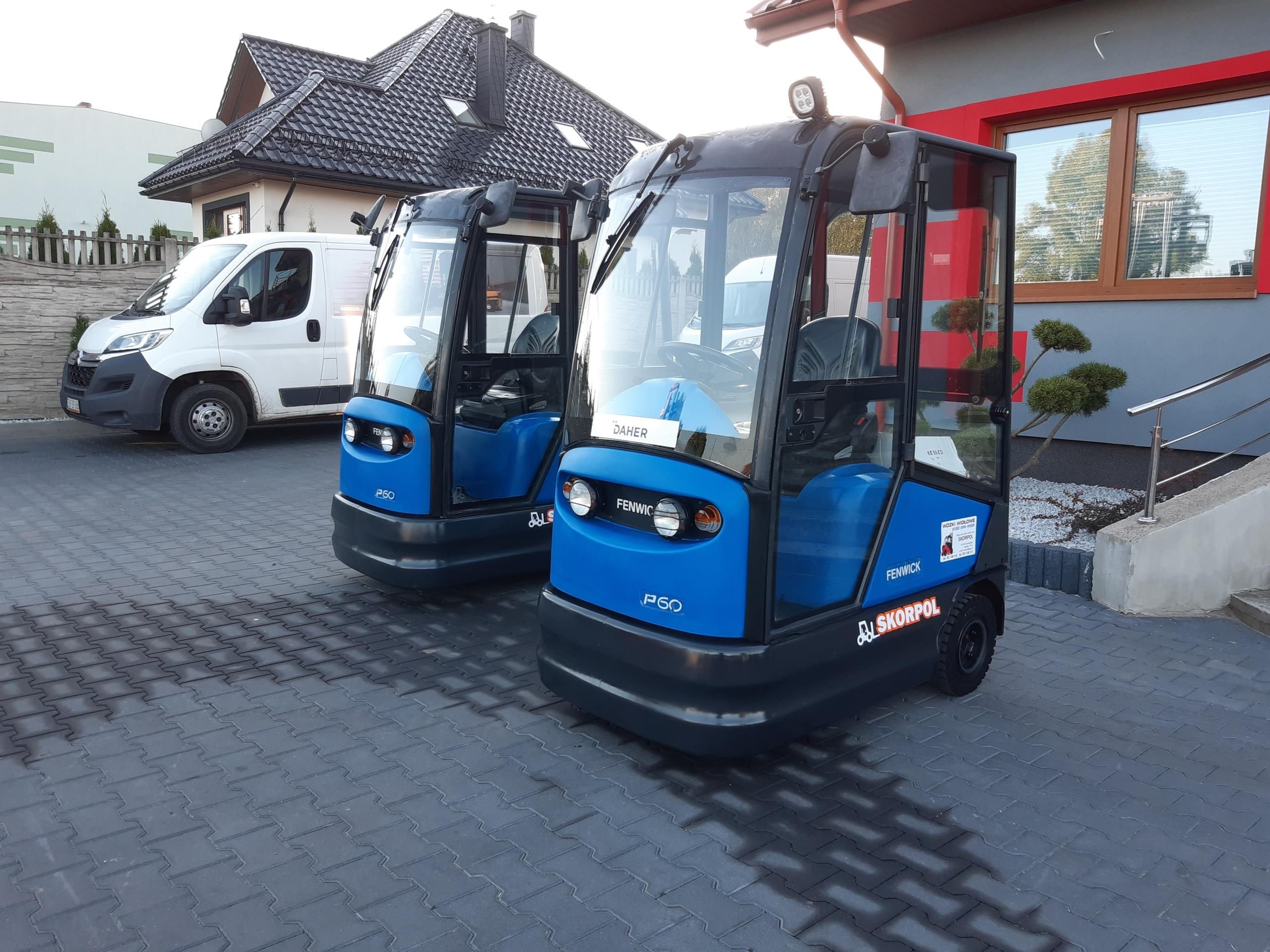 TRAKTOR PRZEMYSŁOWY ELEKTRYCZNY LINDE P 60 - zdjęcie 7 TRAKTOR PRZEMYSŁOWY ELEKTRYCZNY LINDE P 60