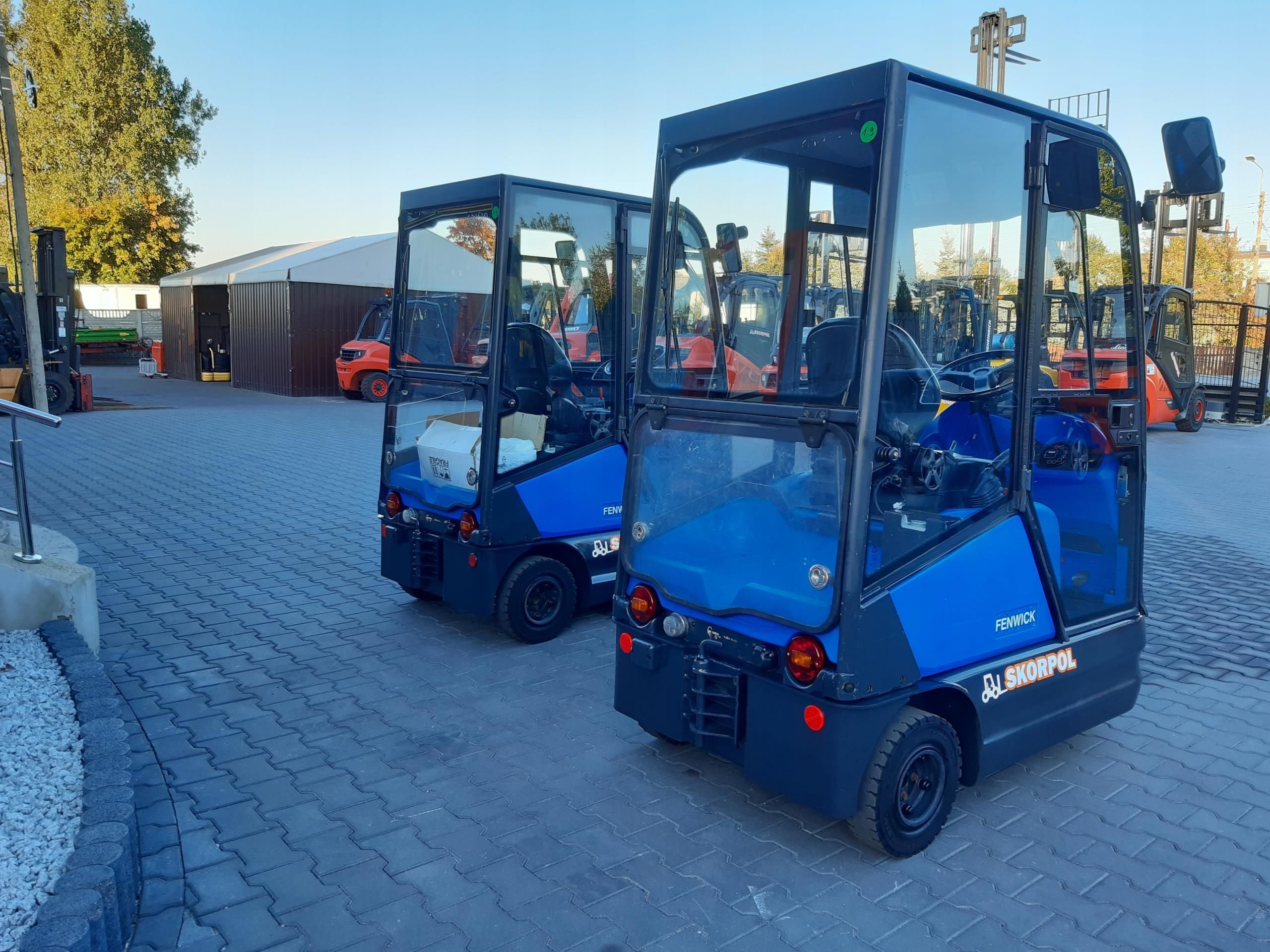 TRAKTOR PRZEMYSŁOWY ELEKTRYCZNY LINDE P 60 - zdjęcie 8 TRAKTOR PRZEMYSŁOWY ELEKTRYCZNY LINDE P 60