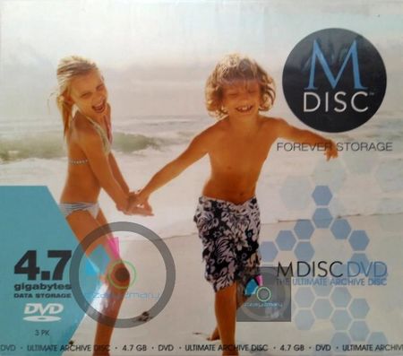 Millenniata M-disc Dvd+r 4,7GB 1 szt. logo