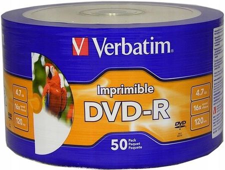 Verbatim Dvd-r 4,7gb Photo Printable Szt. 50 Wawa