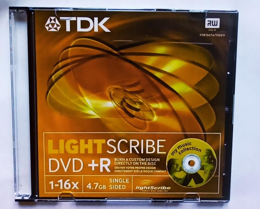 Nośnik danych Tdk Dvd+r LightScribe 1szt. - Opinie i ceny na Ceneo.pl