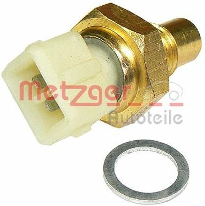 Sensore Temperatura Refrigerante Metzger 0905051 | Per Renault Clio, Twingo, Mégane, Espace | 2 Poli Con Guarnizione - 4