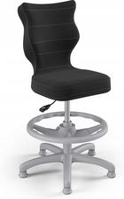 Zdjęcie Entelo Krzesło dziecięce Petit GY Velvet rozmiar 4 WK+P (133-159 cm) czarne - Rejowiec