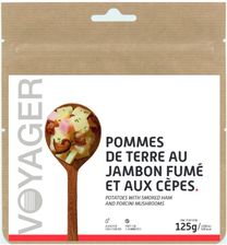 Zdjęcie DANIE (580) ZIEMNIAKI Z WĘDZONĄ SZYNKĄ I BOROWIKAMI 125G - Płock