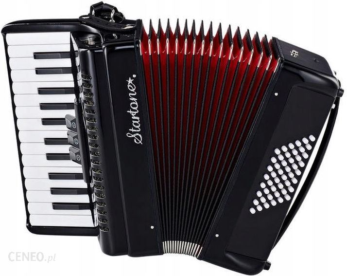 Startone Akordeon Piano 48 Black Mkii (513153)