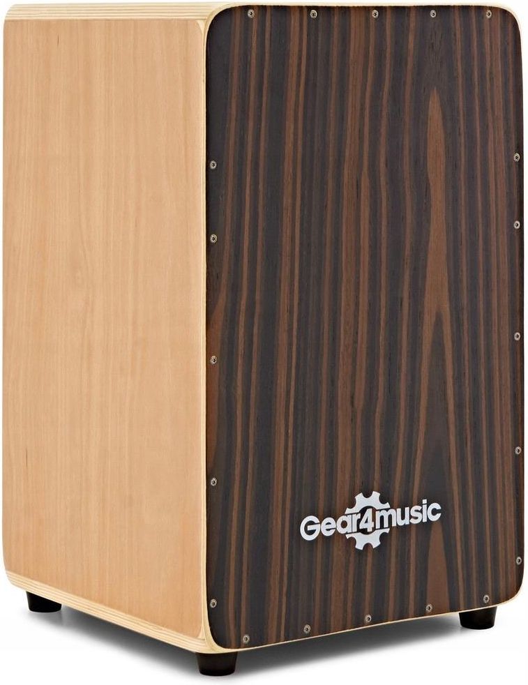 Gear4Music Cajon Ebony + Pokrowiec (27332) Ceny i opinie Ceneo.pl